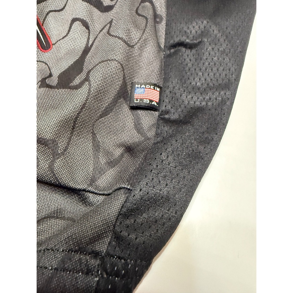 Cannondale Bad Boy Cycling Jersey Mens XXL Gray Black Tribal 1/4 Zip Made in USA - Picture 6 of 10